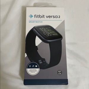 Fitbit Versa 2 Black with S-L strap